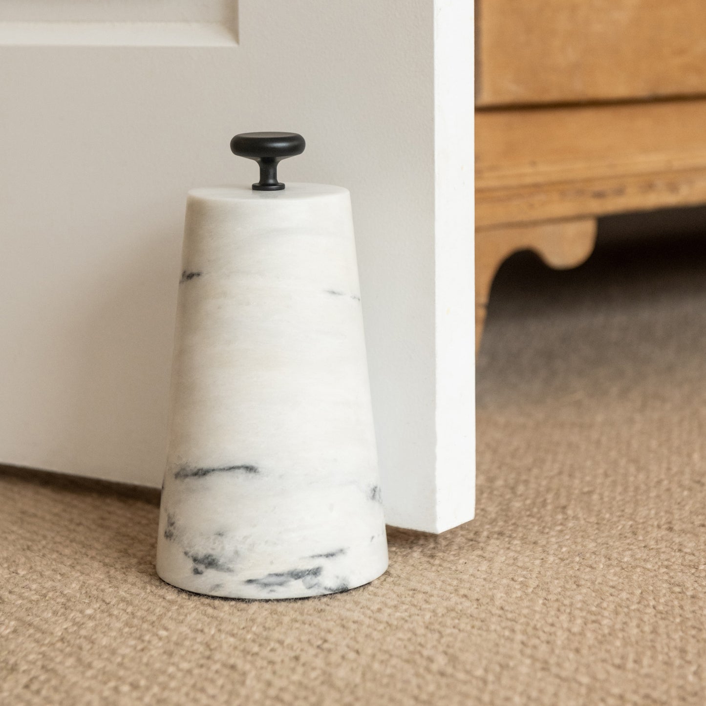 Natural Marble Door Stop